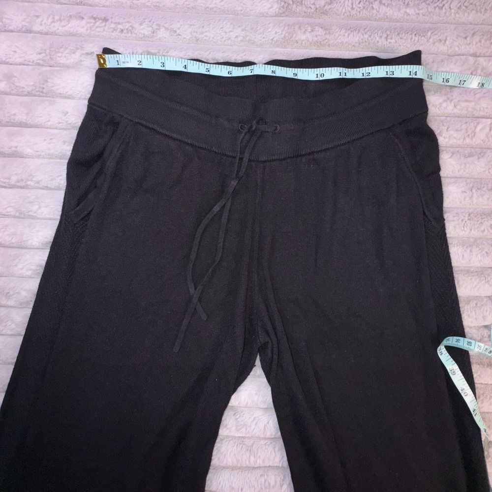 Lululemon In The Comfort Zone Pants Women's 10 Cashmere Wide Leg Knit Stretch - Picture 7 of 11